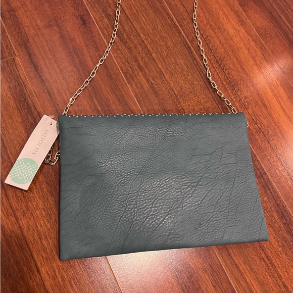 NWT Turquoise Stitch Fix (Urban Expressions) Clutch/Shoulder Bag - Picture 6 of 8